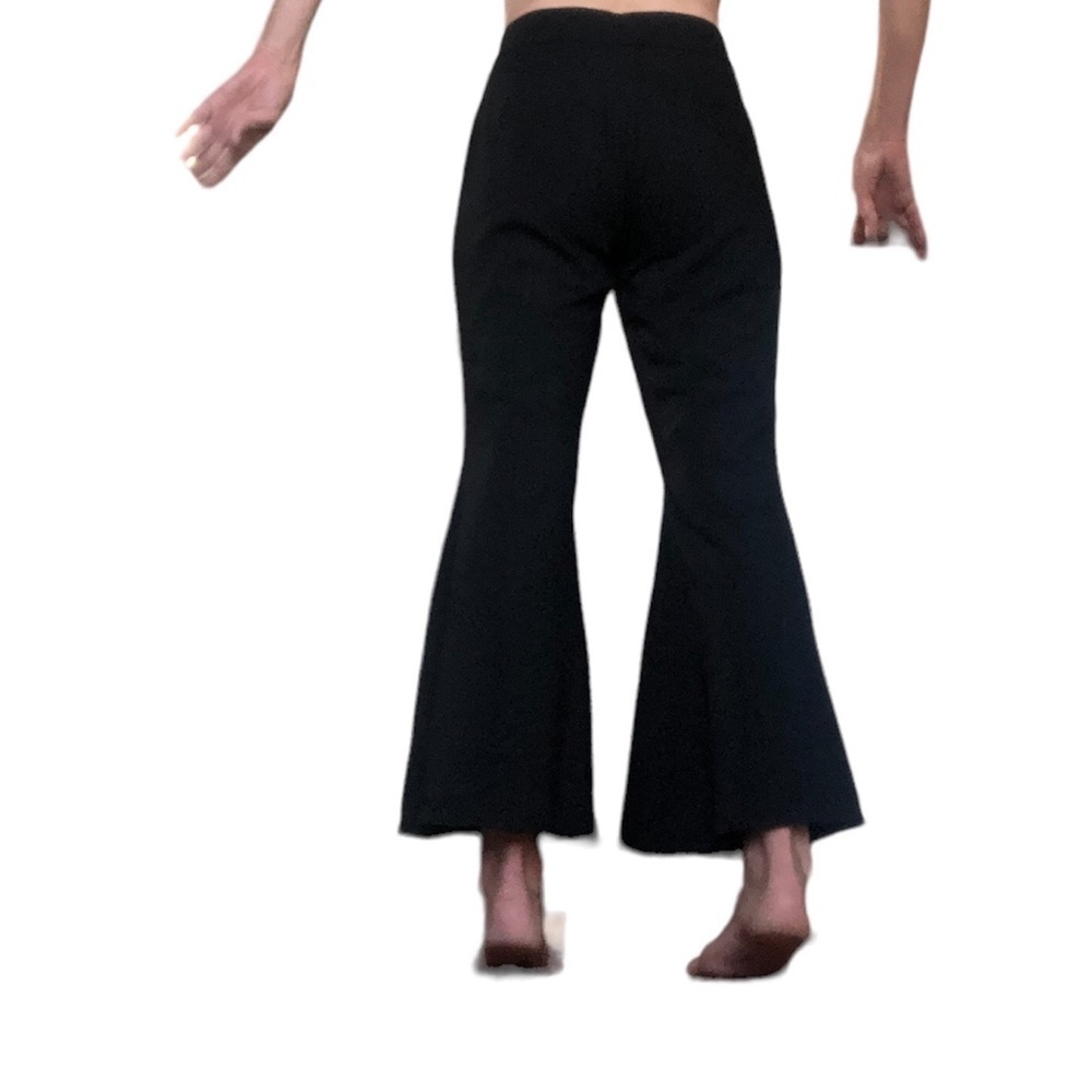 RAFFAELLO  ROSSI ELLERY Cropped Flare Bell Bottoms Size 8 - Picture 3 of 13